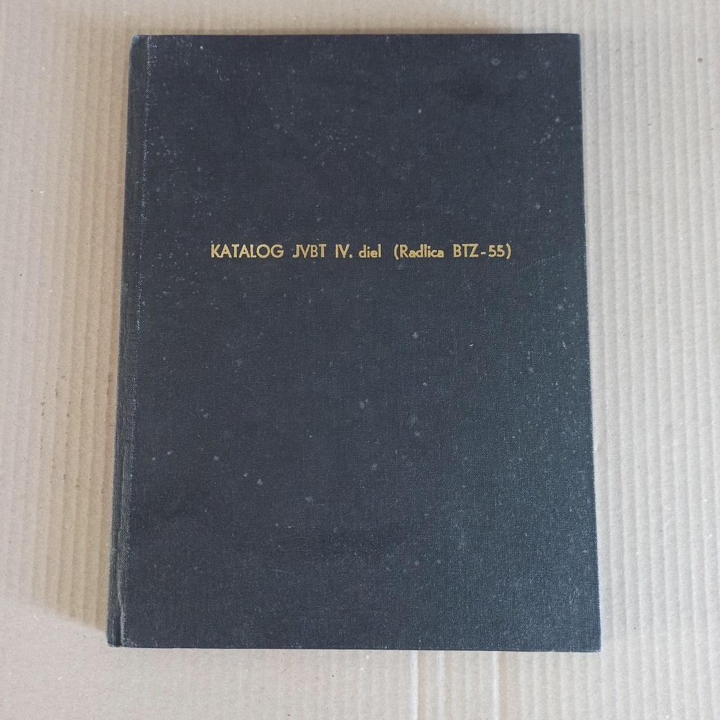 Katalog JVBT IV. díl Radlice BTZ 55 (BTZ-55)