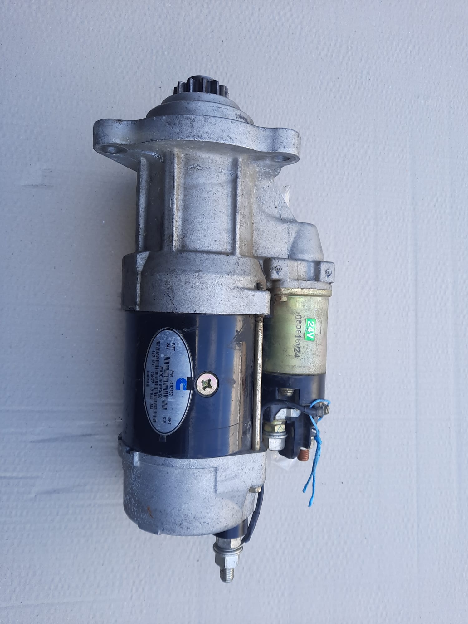 Startér Cummins 24V/9kW - použitý - Pandur II