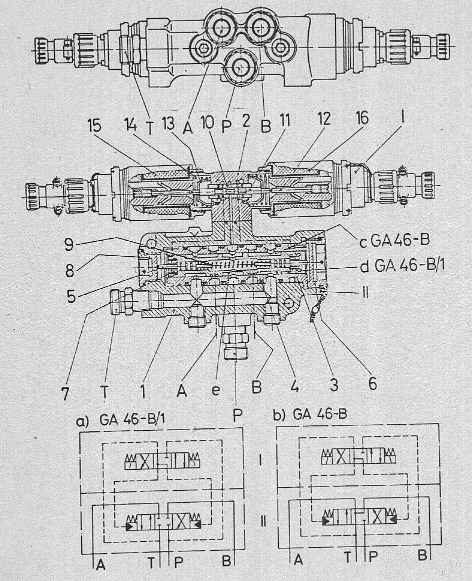 Ventil GA-46 B/1 - original CZ 