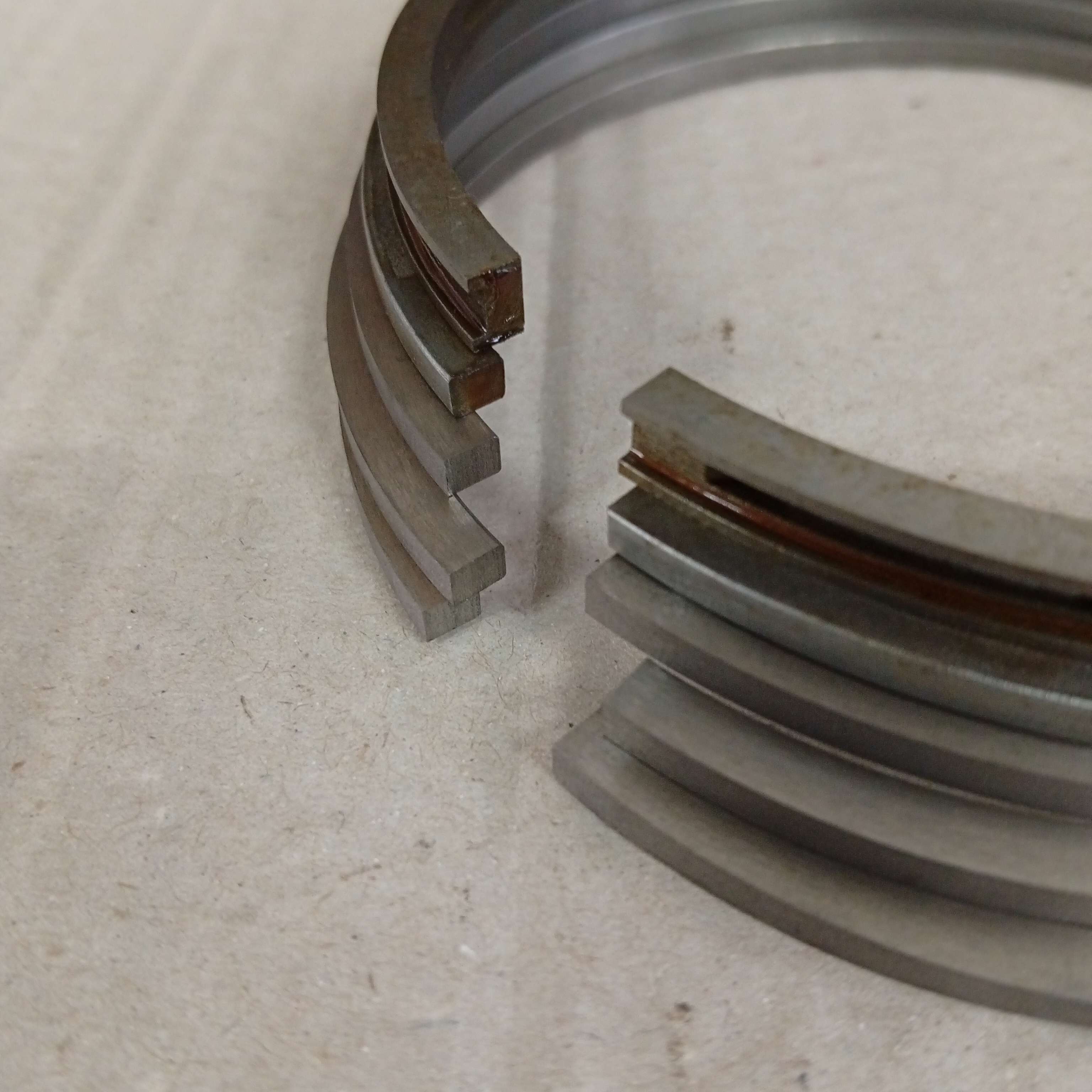Sada pístních kroužků PV3S - 111,50 mm - 3.výbrus - 5 kroužků