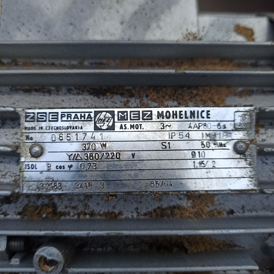 Čerpadlo dávkovací s elektromotorem 370W - 380/220 V