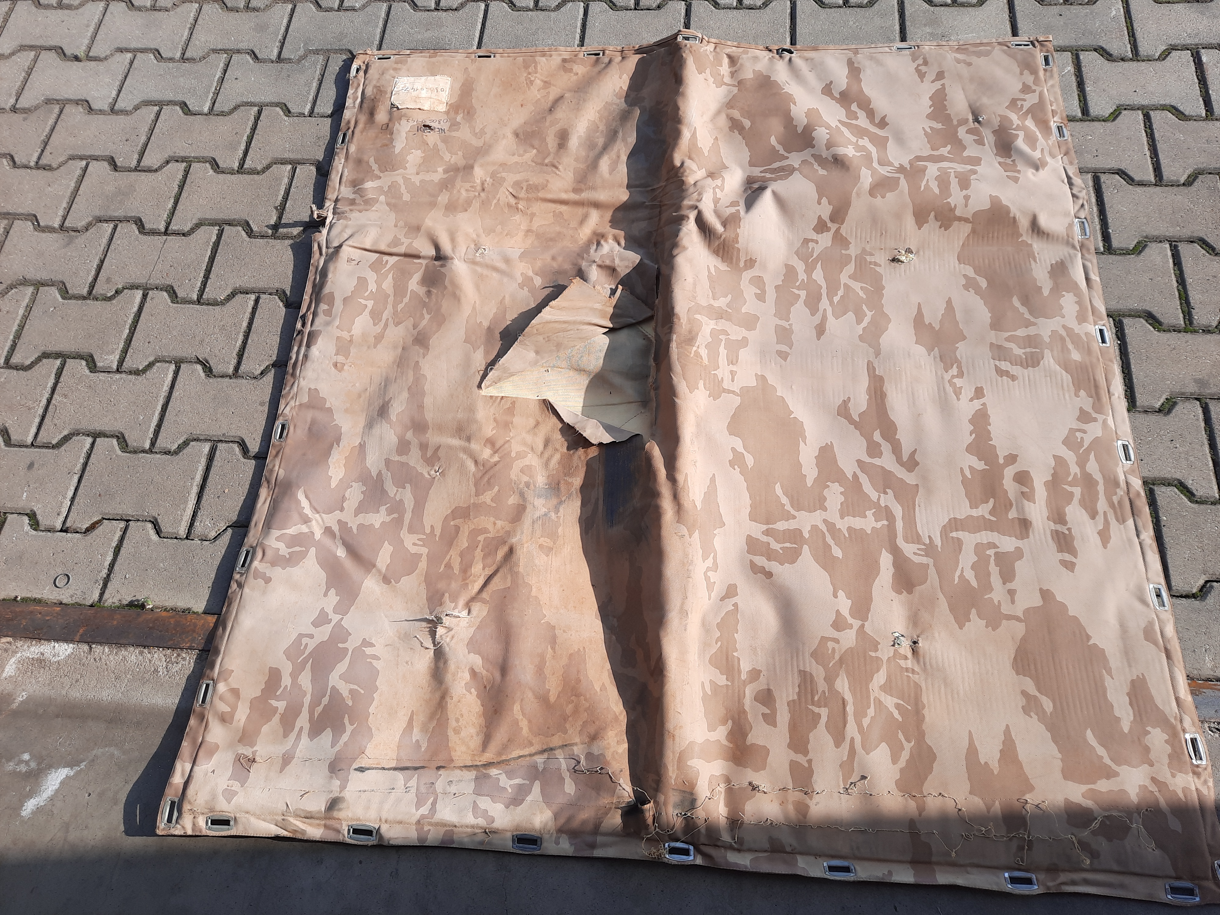 Balistická ochrana kabiny T815 - použitá