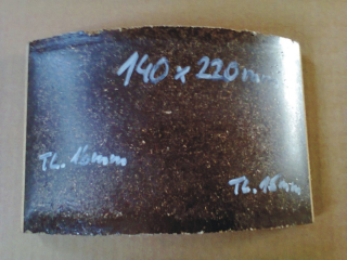 Obložení brzdové T148 - přední / 140x220mm, tl. 15/16mm