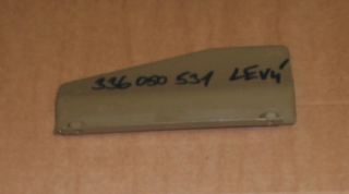 Plech výdechový T148 levý