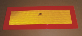 Tabulka reflexní vlek, návěs - pár ( 565x200mm )