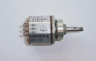 Spínač tlačítkový LUN 3210-8 / 24V-3A