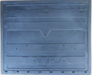 Zástěra pryžová zadní T148, T815 - 570x525x5mm s nápisem TATRA