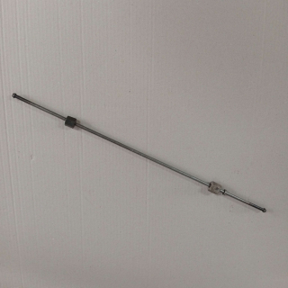 Trubka vstřikovací rovná - 53cm - klíč 17+19