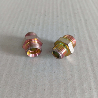 Hrdlo redukční  M14x1,5 / M16x1,5 - rovné čelo / konus