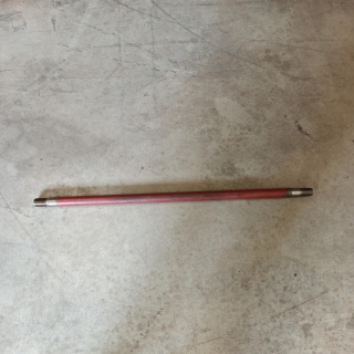 Táhlo spojovací řízení T138, T148 - pravé kratší ( 870 mm )- holé - jemný závit 1,5mm