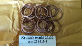 Kroužek těsnící 27x32
