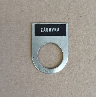 Štítek AL - zásuvka