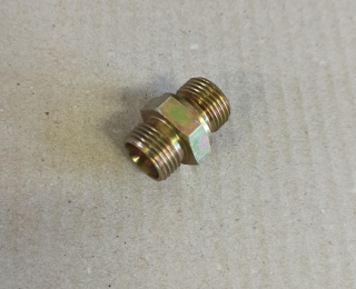Hrdlo dvojité M16x1,5 - konus / konus