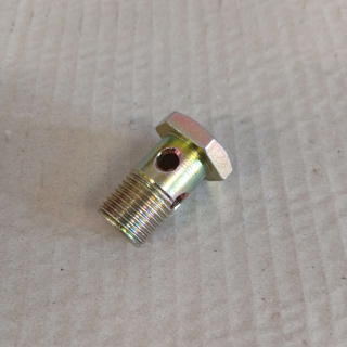 Šroub průtokový M16x1,5 Zn
