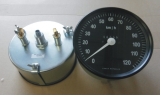 Rychloměr 120 km/h, průměr 140mm, kratší úchyty