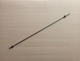Trubka vstřikovací M2 rovná 80cm, kl.17+19