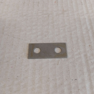 Příložka vyrovnávací PV3S 40x18x1 mm - k zarážce zpětného chodu