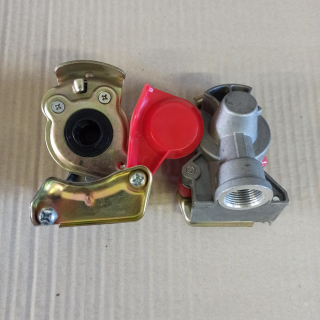 Hlavice spojovací červená M22x1,5 - velká